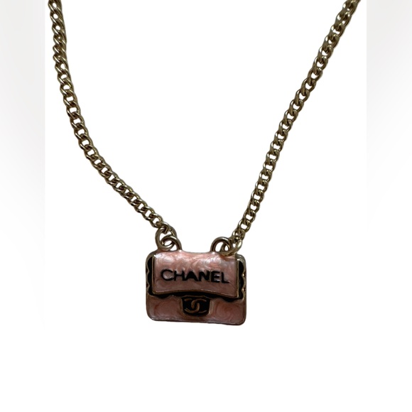 CHANEL Gold and Silver Pendant Necklace - Picture 3 of 8